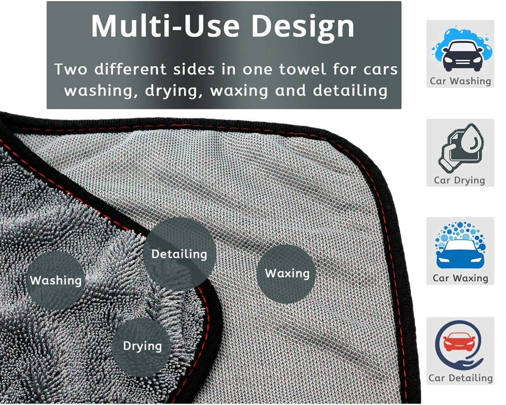 Microfiber Twist car wash towel Professional