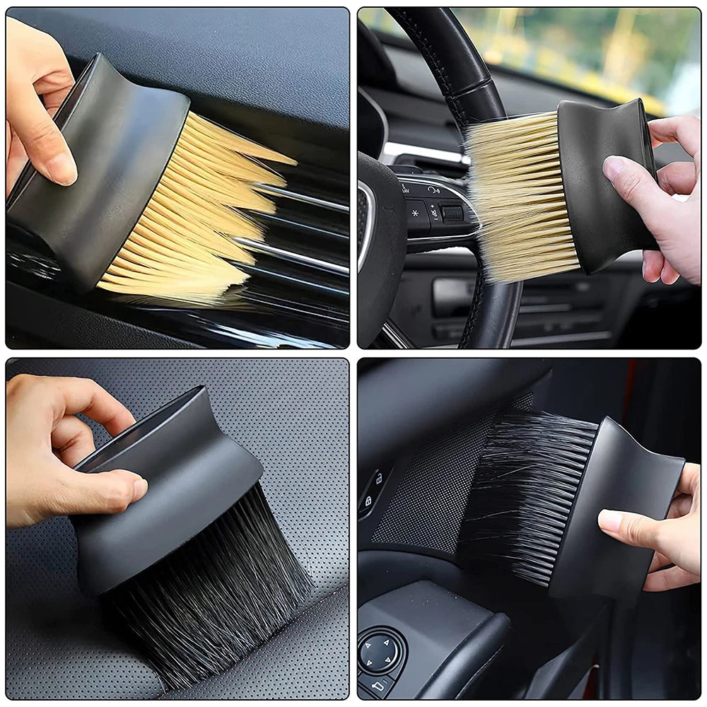 Car Brush Soft Bristle Detail Cleaning Tool