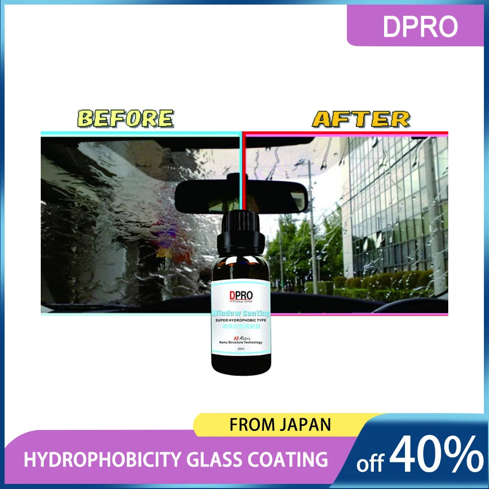 Rainproof Glass Liquid Windshield Rearview