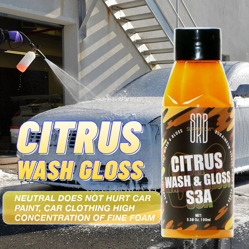 Citrus Wash & Gloss Foaming Car Wash Soa