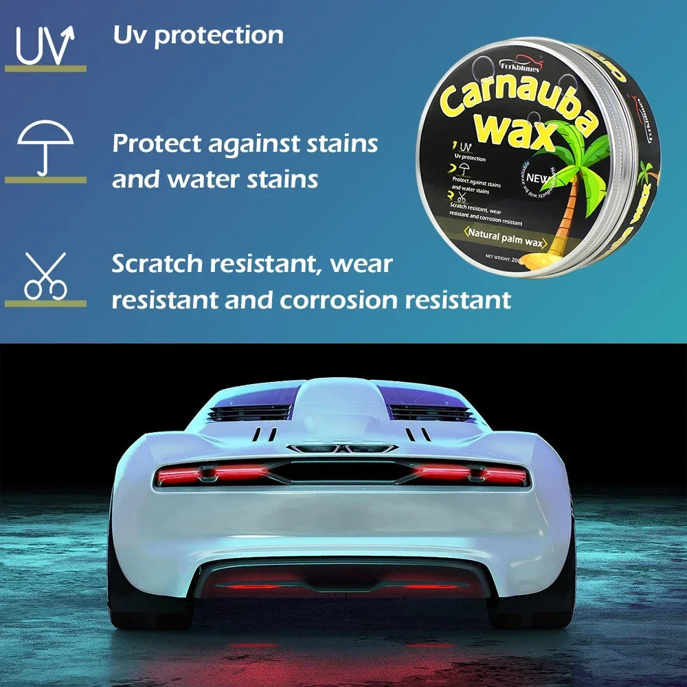 Car Wax Auto Paint Care Carnauba